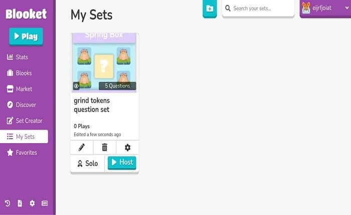 bloket dashbord